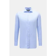 Borrelli - Herren - Oxford Hemd %27Nando%27 Haifisch-Kragen hellblau Borrelli - Herren - Oxford Hemd %27Nando%27 Haifisch-Kragen hellblau