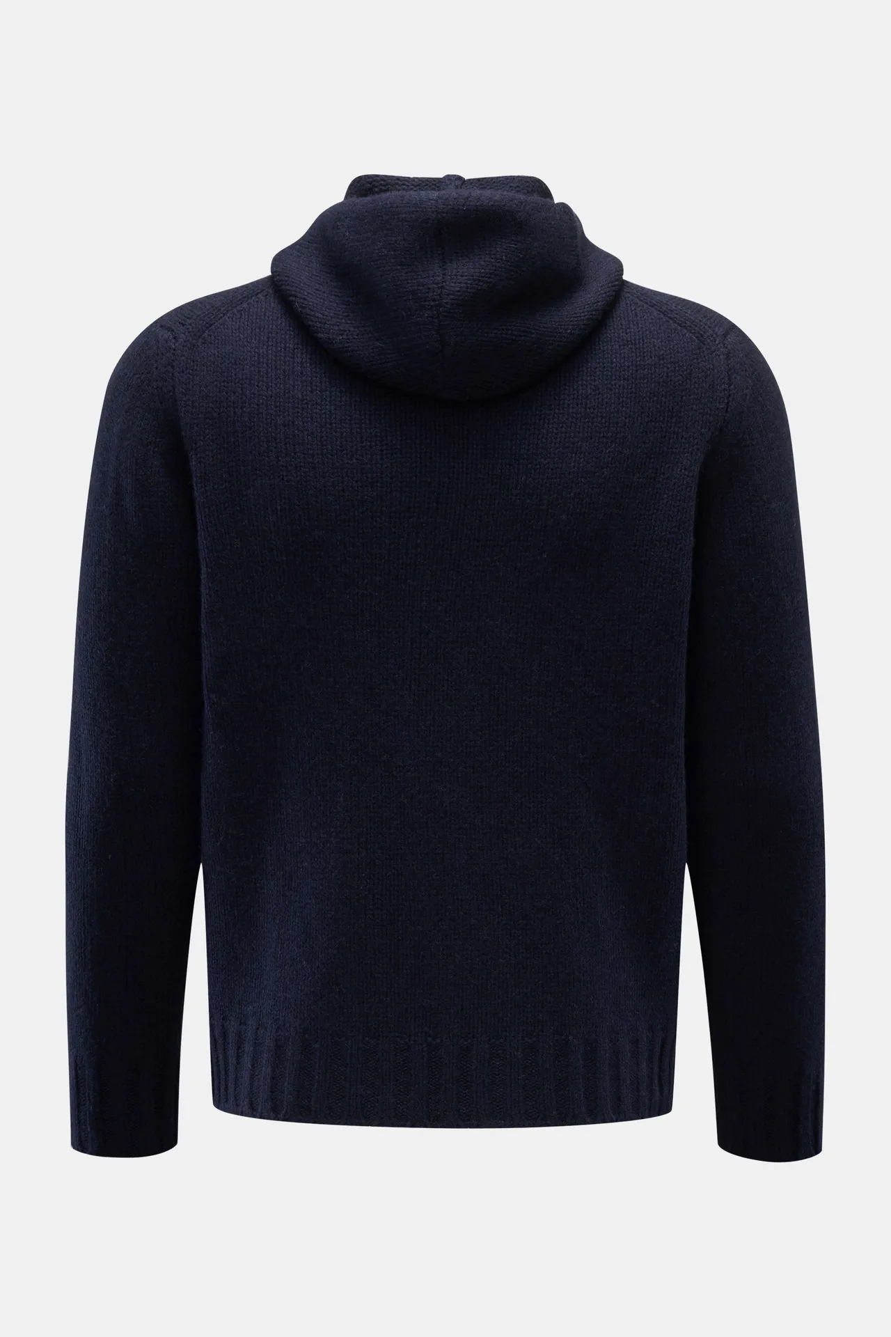 04651/ A trip in a bag - Herren - Strickjacke 'Blended Full Zip' navy – Bild 3