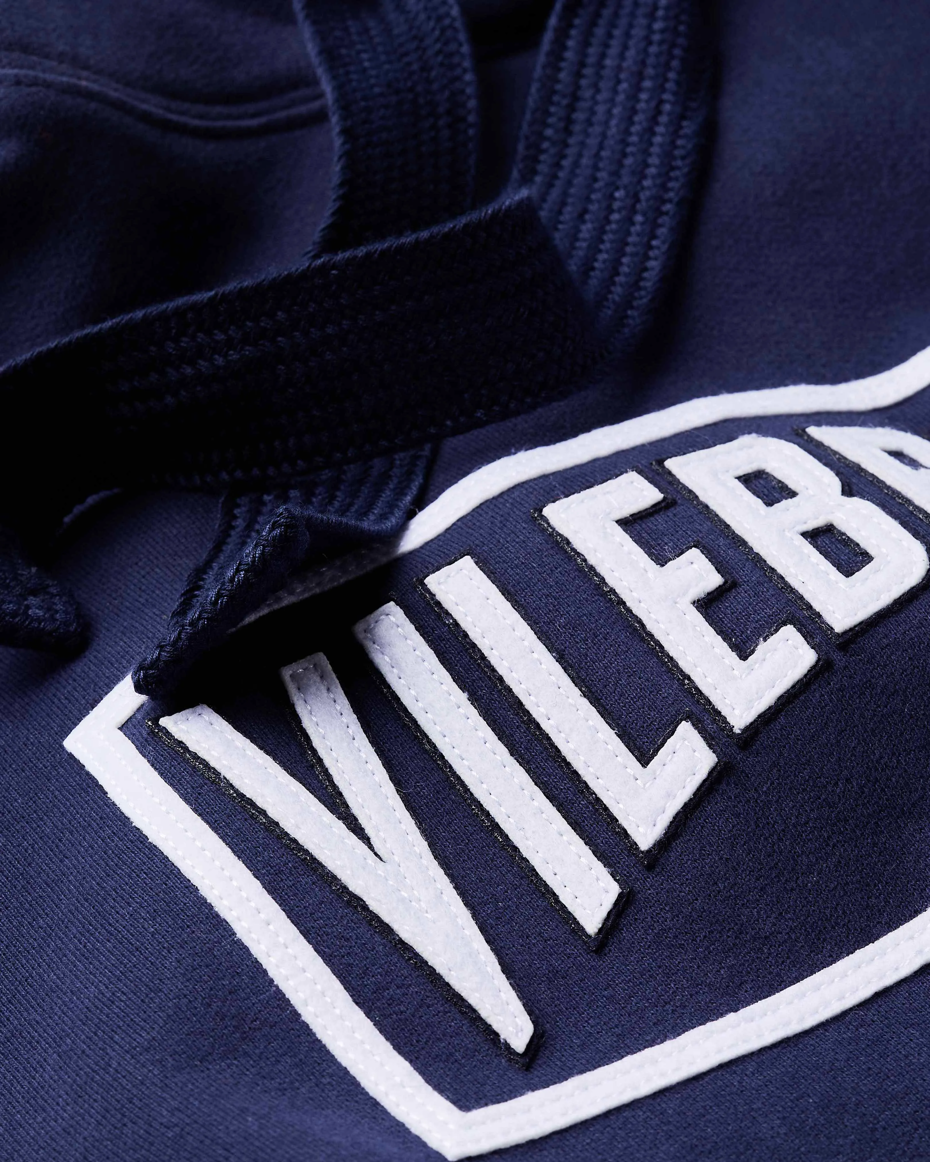 Vilebrequin - Solid Kapuzenpullover Aus Baumwolle Für Herren - Sweatshirt - Martin - Blau - Größe M – Bild 5