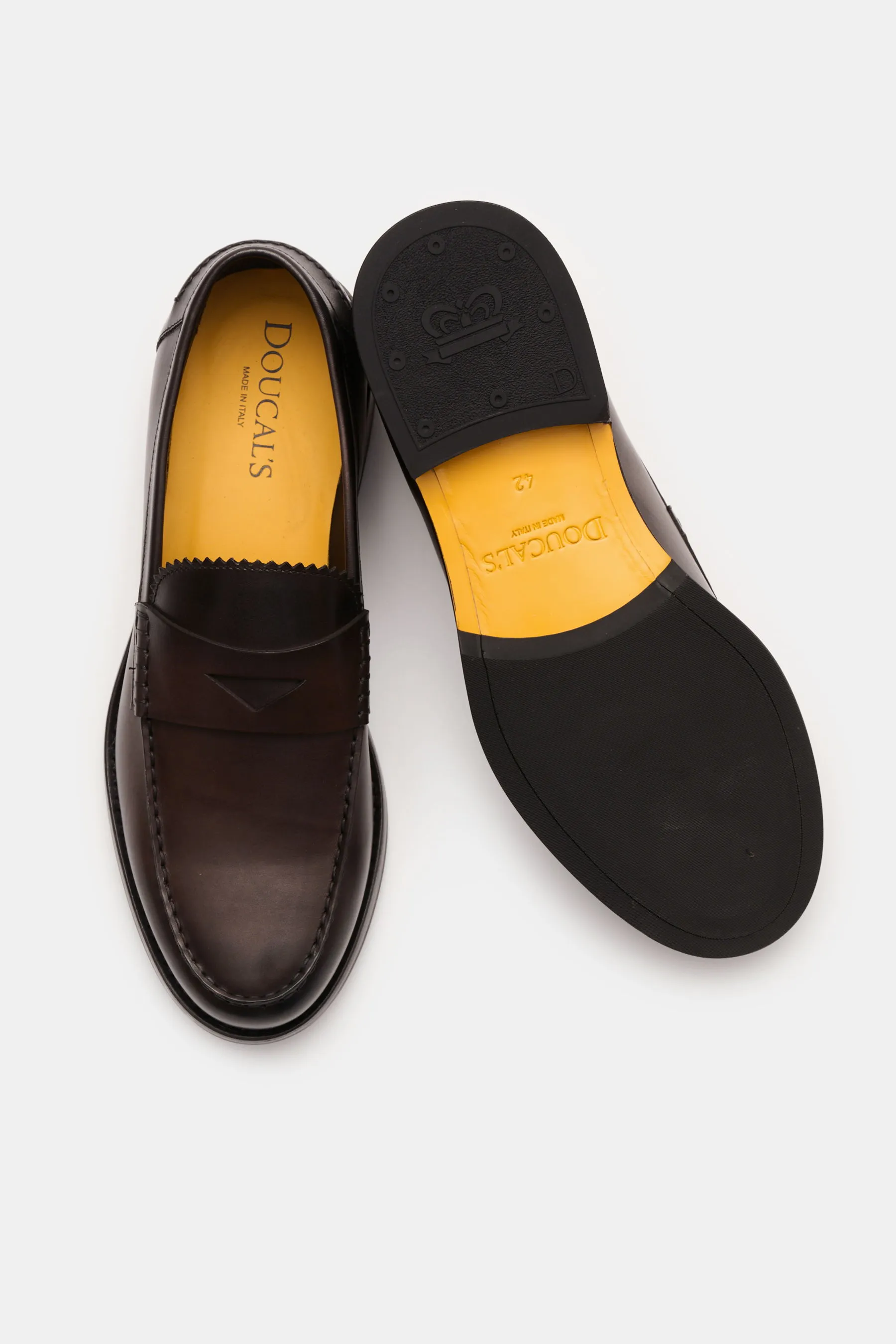 Doucal's - Herren - Penny Loafer 'Deco' dunkelbraun – Bild 2