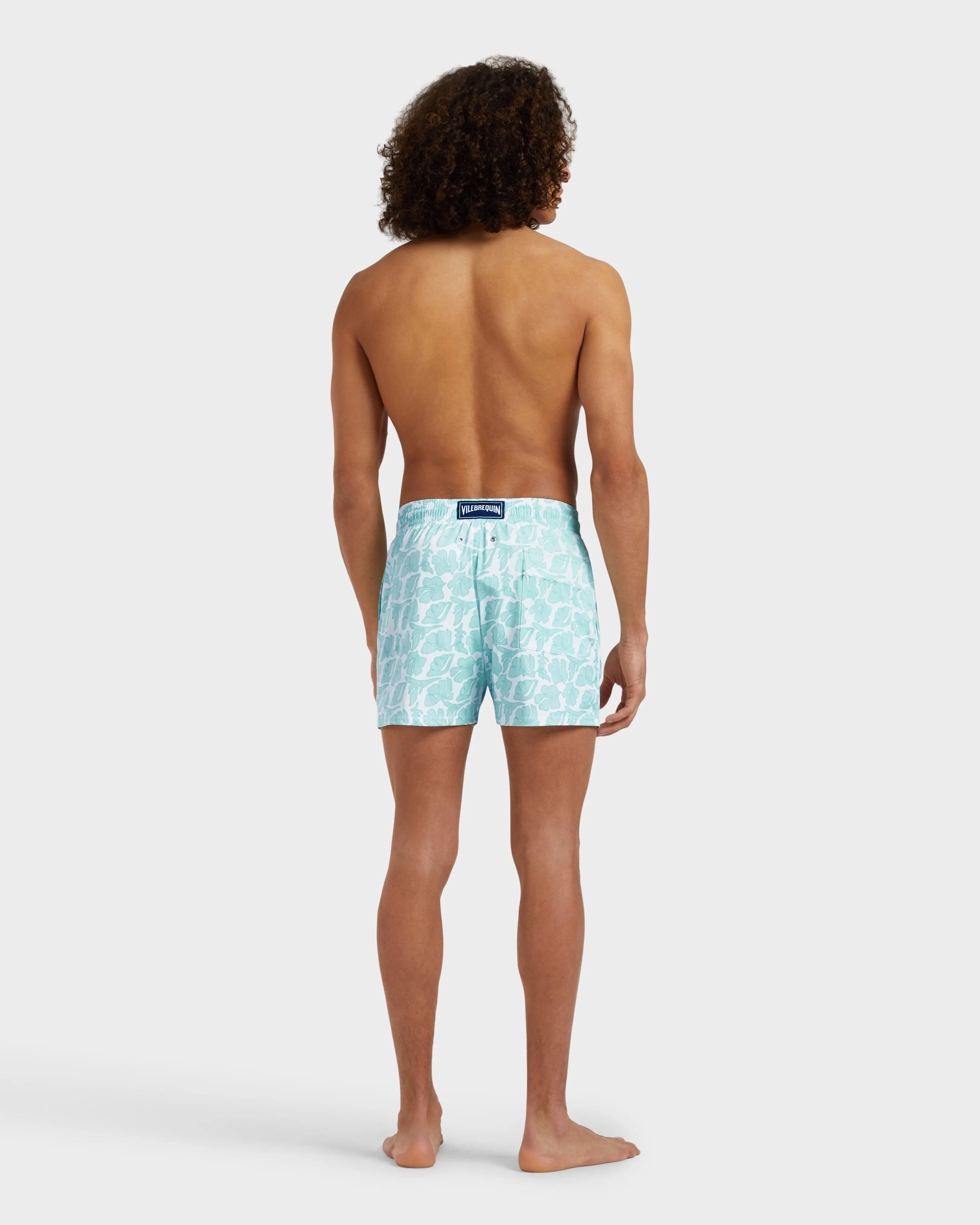 Vilebrequin - Kurze Seashells Stretch-badeshorts Für Herren - Bademode - Monrise - Weiss - Größe XXL – Bild 4