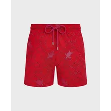 Vilebrequin - Herren-badeshorts Turtles Net Bestickt – Limitierte Auflage - Bademode - Mistral - Rot - Größe 4XL Vilebrequin - Herren-badeshorts Turtles Net Bestickt – Limitierte Auflage - Bademode - Mistral - Rot - Größe 4XL