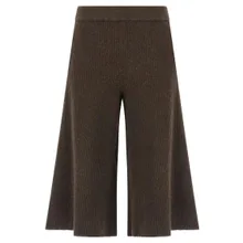 NUDE - Culotte Pants With Relaxed Silhouette And Side Poc - Größe L - schwarz NUDE - Culotte Pants With Relaxed Silhouette And Side Poc - Größe L - schwarz