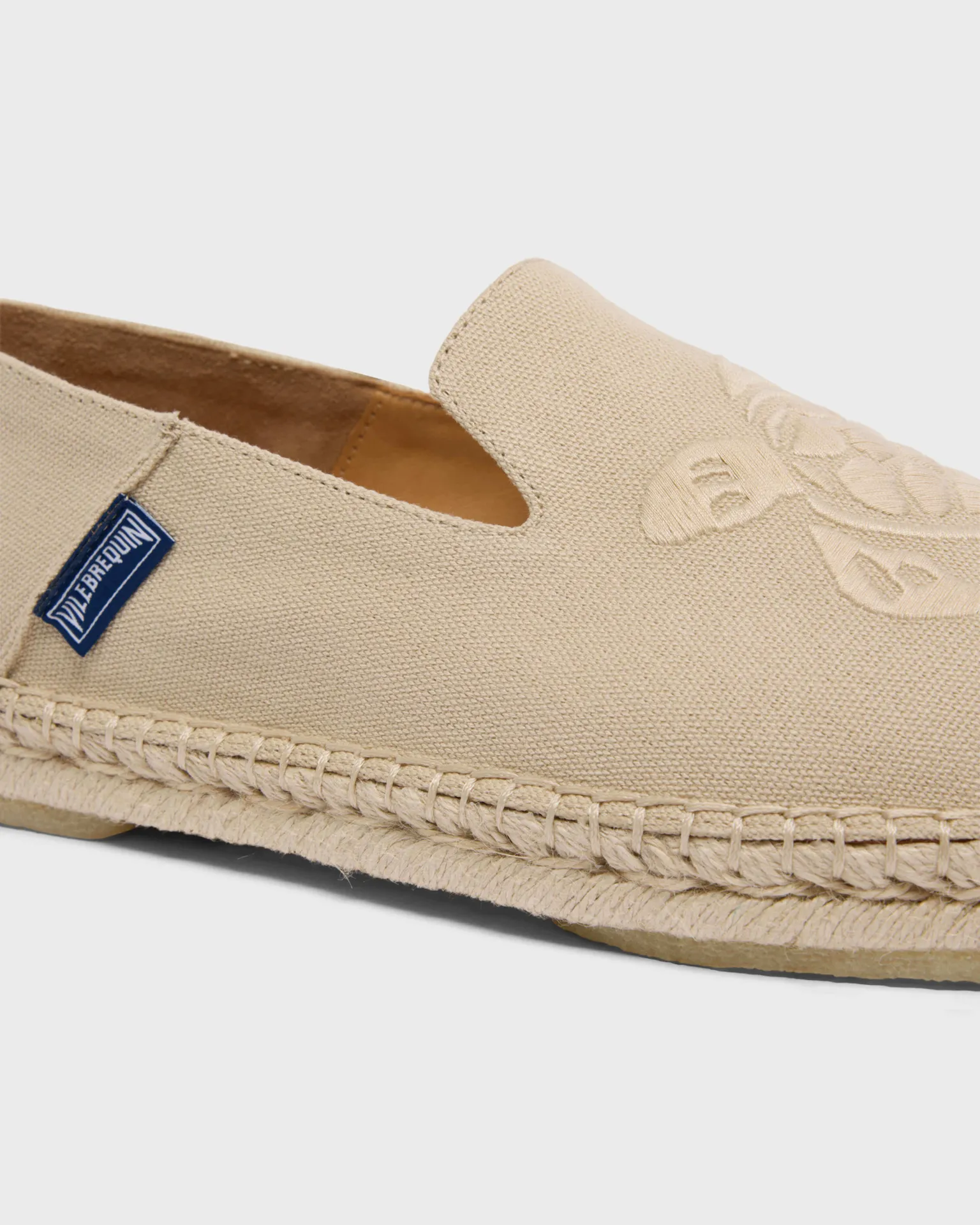 Vilebrequin - Solid Canvas-bootsschuhe Für Herren - Schuhe - Clive - Beige - Größe 44 – Bild 3