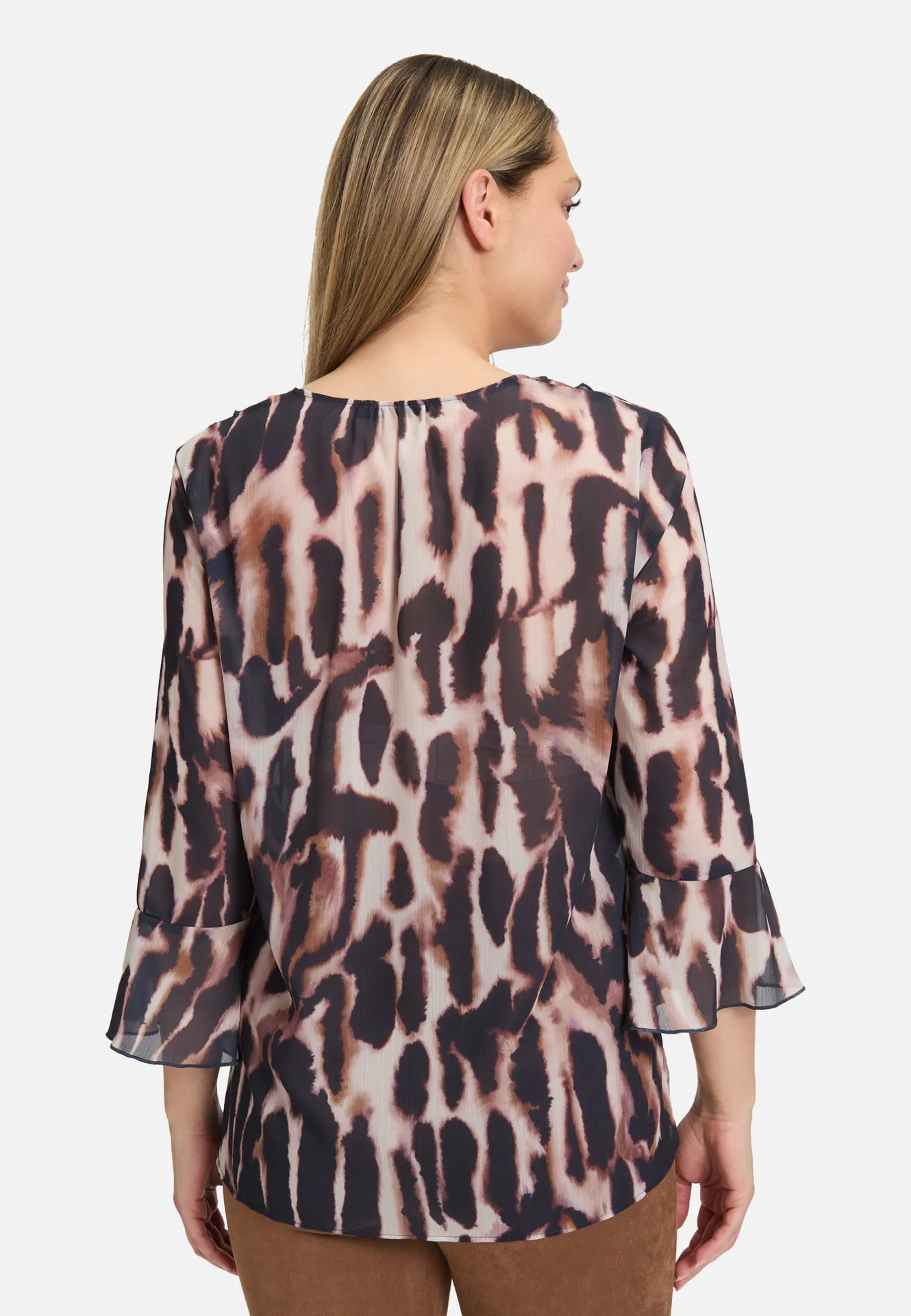 Chiffonbluse mit Print Chiffonbluse mit Print