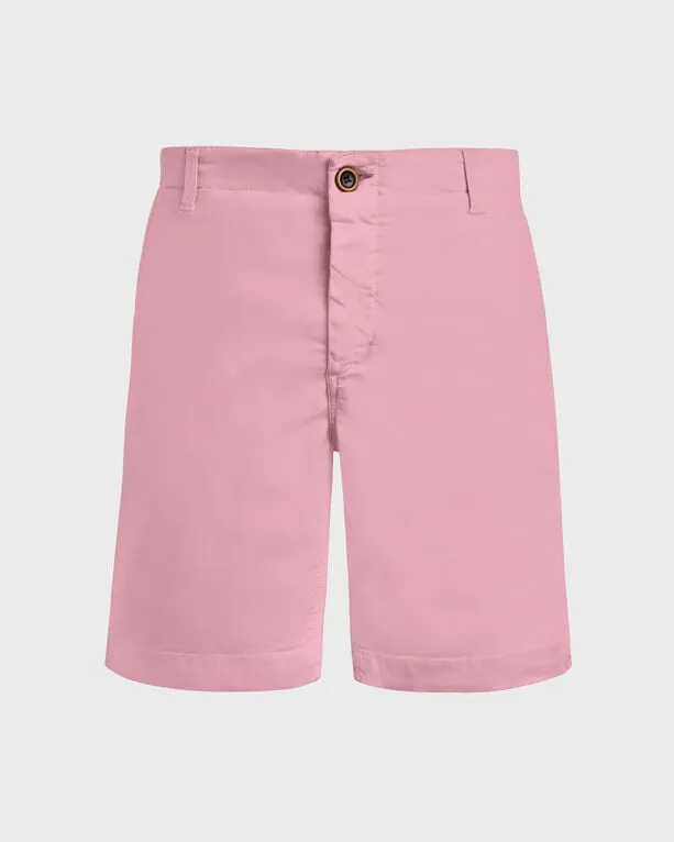 Vilebrequin - Solid Bermudashorts Aus Tencel-satin Für Herren - Bermuda - Ponche - Rosa - Größe 34 Vilebrequin - Solid Bermudashorts Aus Tencel-satin Für Herren - Bermuda - Ponche - Rosa - Größe 34