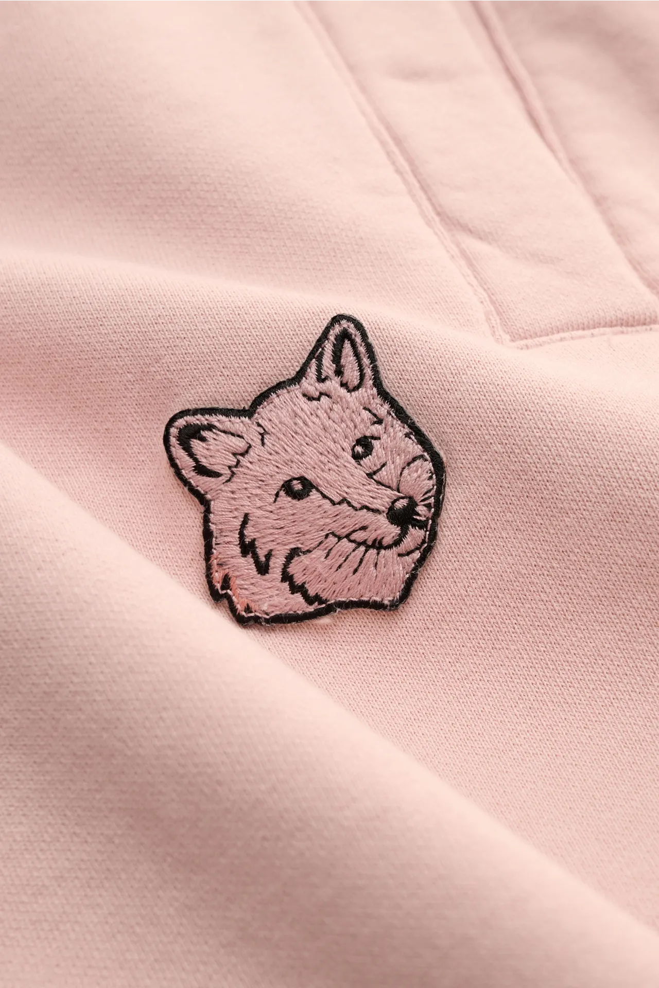 Maison Kitsuné - Herren - Sweatbermudas altrosa – Bild 5