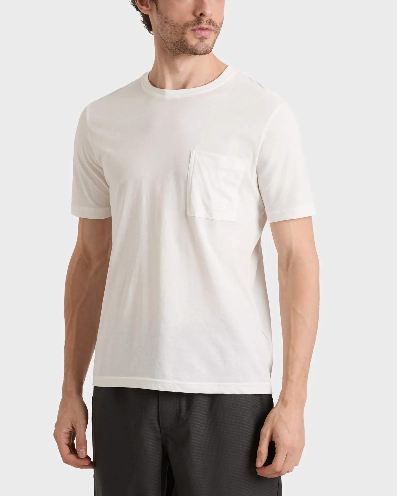 Vilebrequin - Solid T-shirt Aus Bio-baumwolle Für Herren - T-shirt - Titan - Beige - Größe XXXL – Bild 3