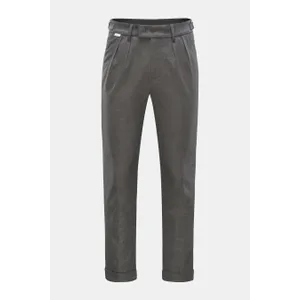 04651/ A trip in a bag - Herren - Wollhose %27Flannel Pants%27 grau meliert 04651/ A trip in a bag - Herren - Wollhose %27Flannel Pants%27 grau meliert