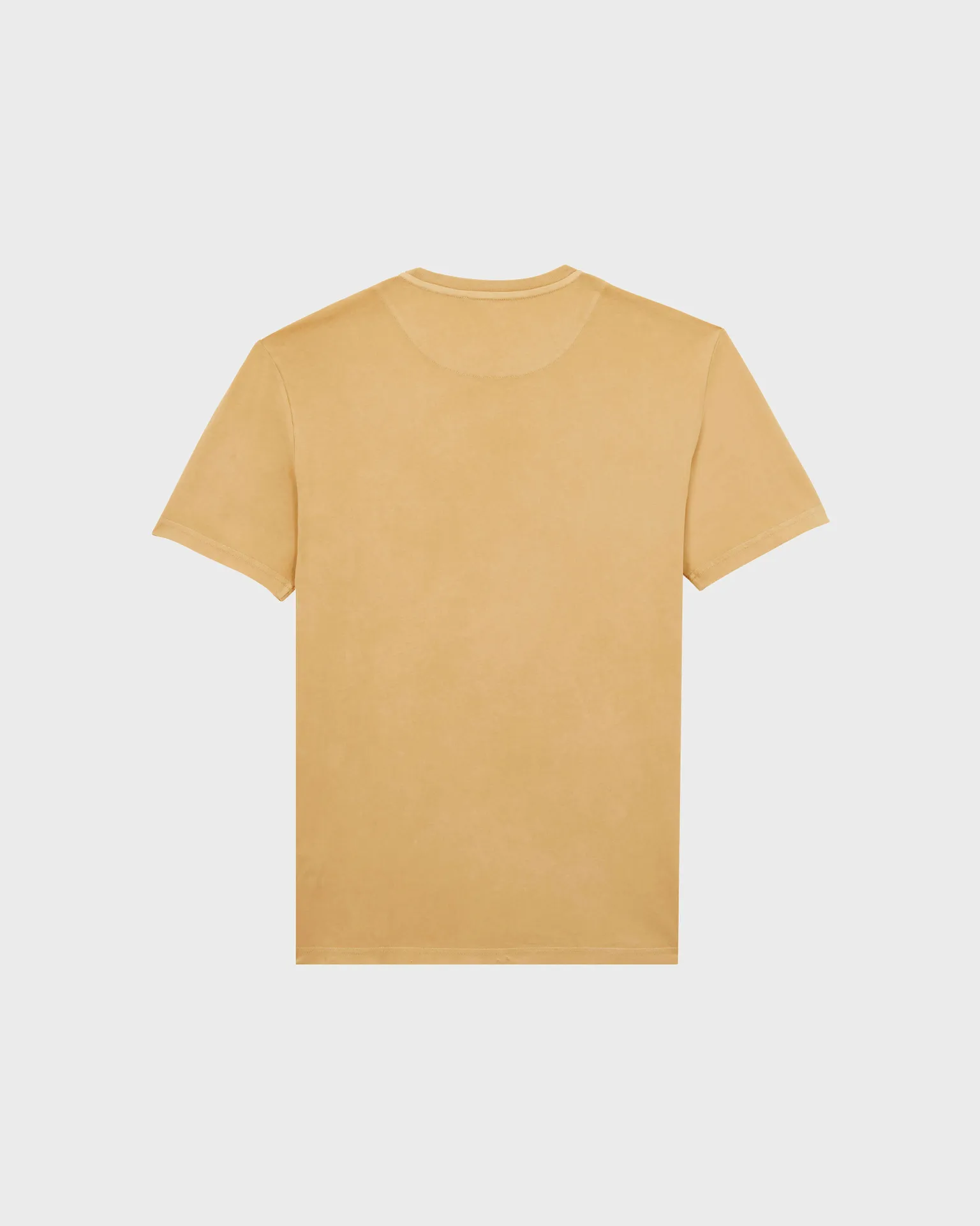 Vilebrequin - Solid T-shirt Aus Bio-baumwolle In Naturfarben Für Herren - T-shirt - Titan - Marone - Größe S – Bild 2