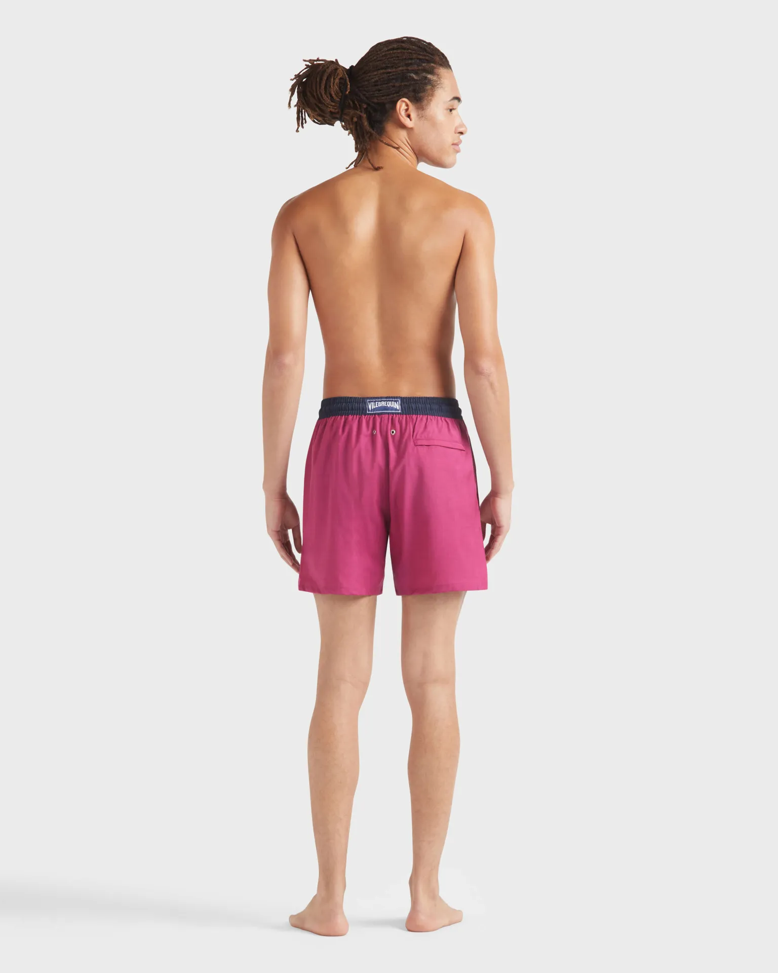 Vilebrequin - Super 120's Woll-badeshorts Für Herren - Bademode - Magnus - Rot - Größe XXXL – Bild 4