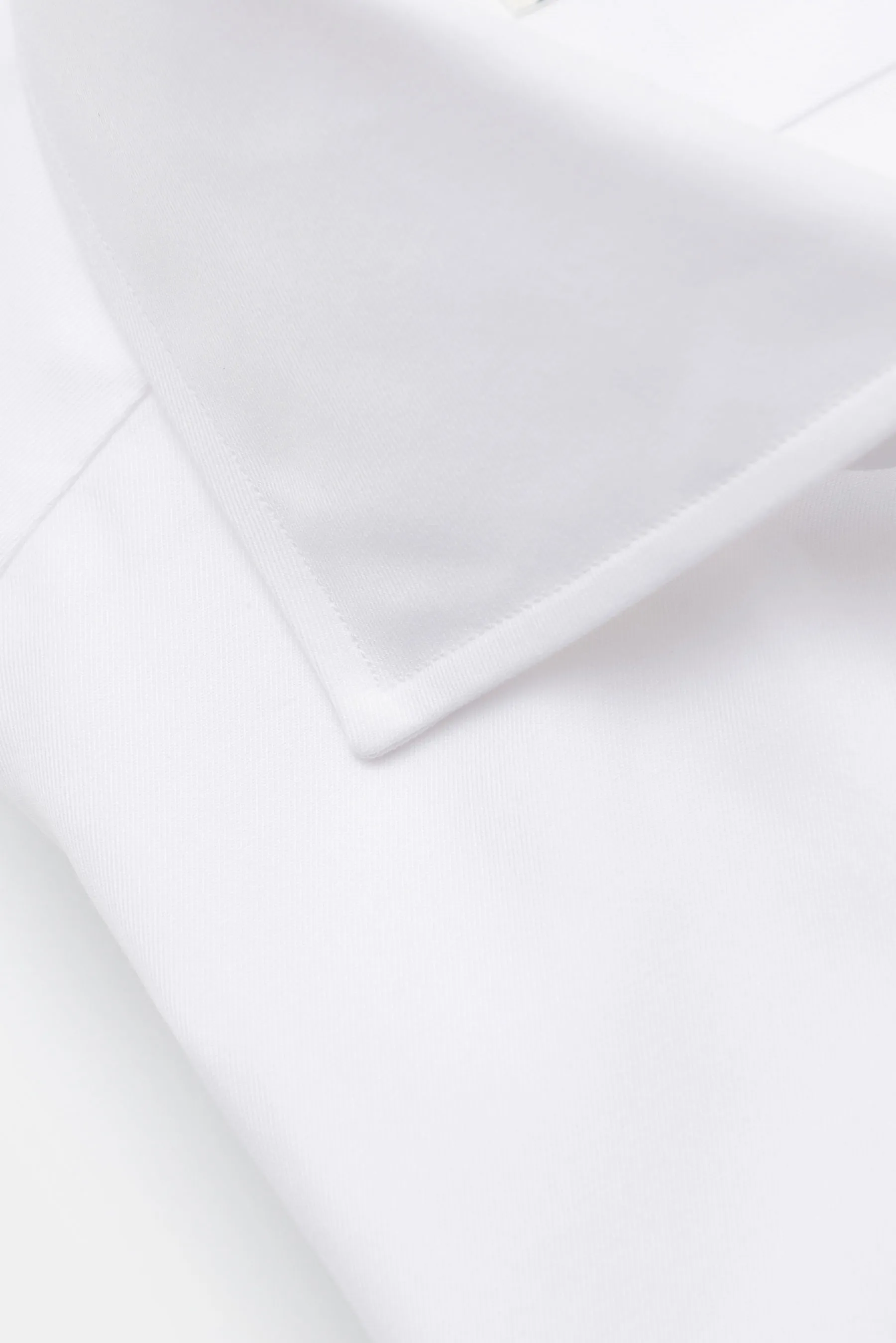 Borrelli - Herren - Business Hemd 'Nando' Haifisch-Kragen weiß – Bild 2