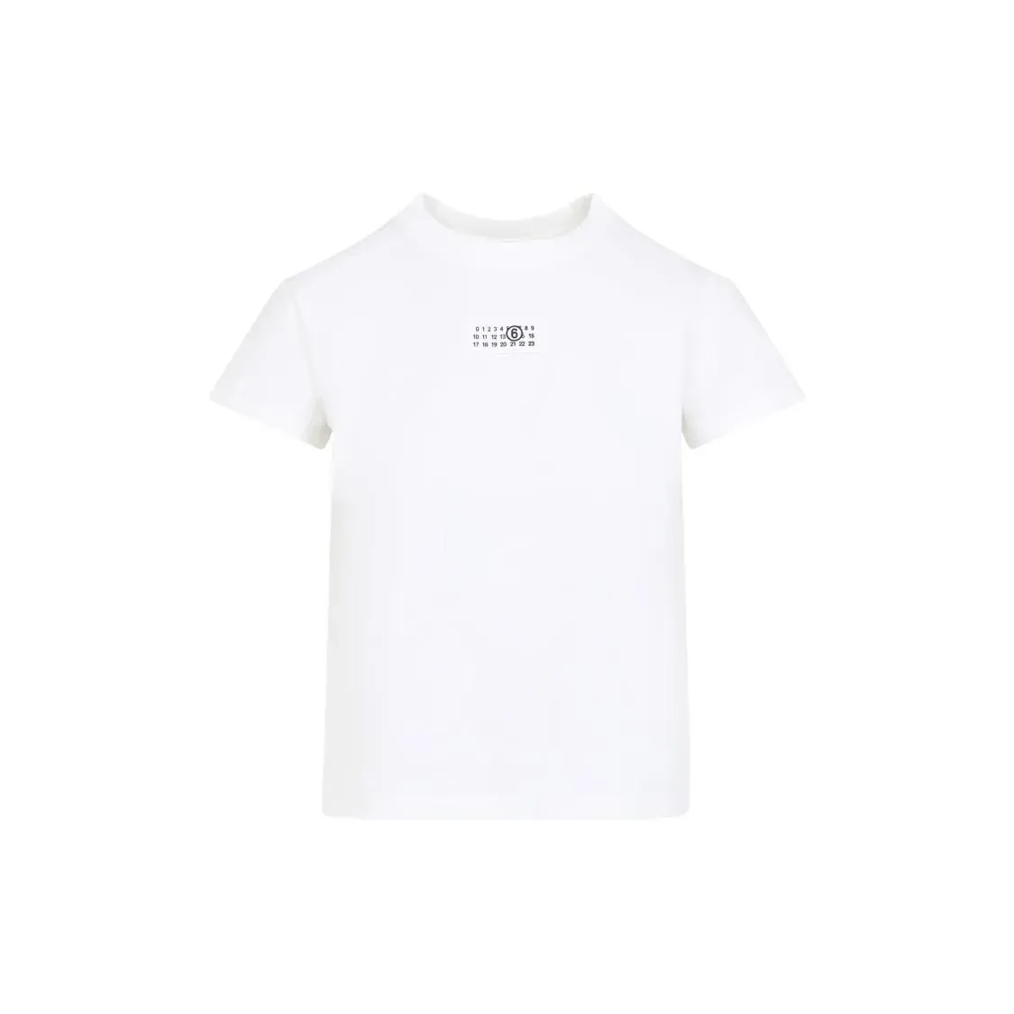 MM6 Maison Margiela - White Cotton T-Shirt - Größe XS - weiß MM6 Maison Margiela - White Cotton T-Shirt - Größe XS - weiß