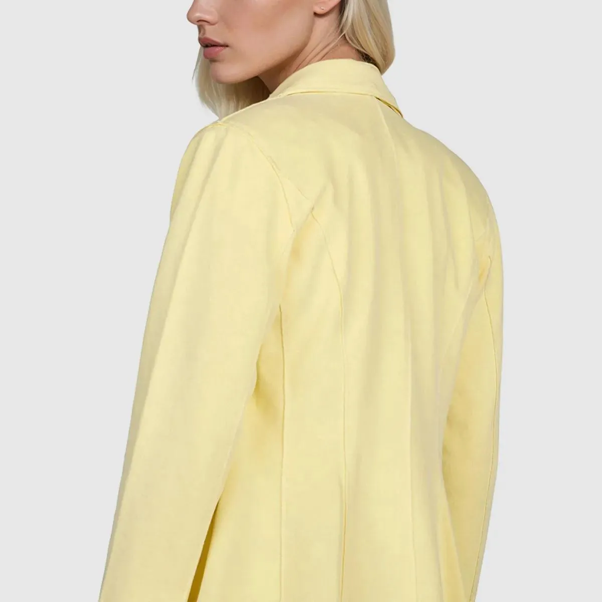 Blonde No8 - Blazer SAVAUDE - Größe 44 DAMEN - gelb – Bild 2