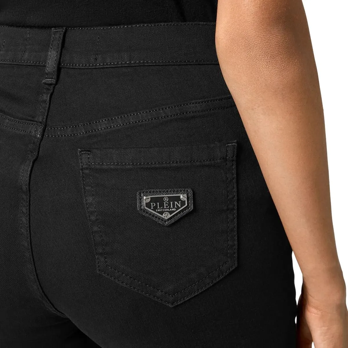 Philipp Plein - Jeggings - Größe 26 - schwarz – Bild 2