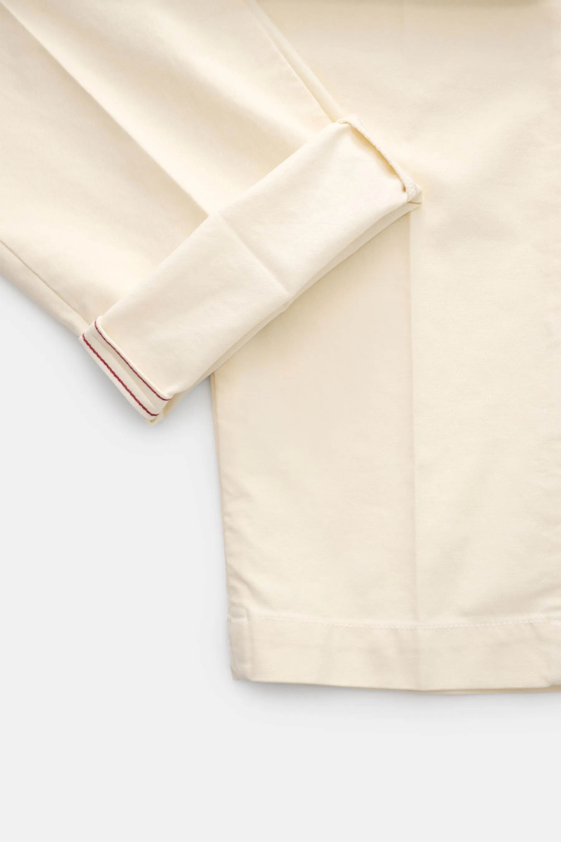 Incotex Slacks - Herren - Baumwollhose creme – Bild 6