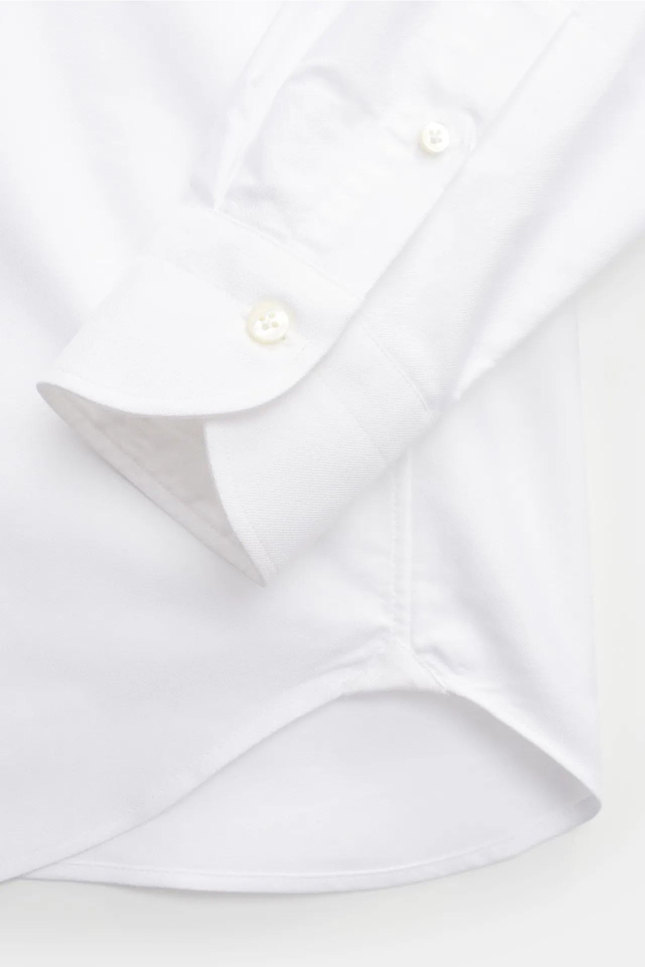 Guglielminotti - Herren - Oxford-Hemd Haifisch-Kragen weiß – Bild 3