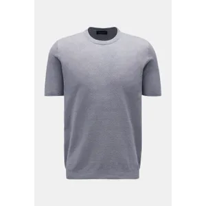 Roberto Collina - Herren - Leinen Kurzarmpullover grau Roberto Collina - Herren - Leinen Kurzarmpullover grau