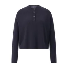 S Max Mara - Pullover London aus Wolle & Kaschmir - Größe M - blau S Max Mara - Pullover London aus Wolle & Kaschmir - Größe M - blau