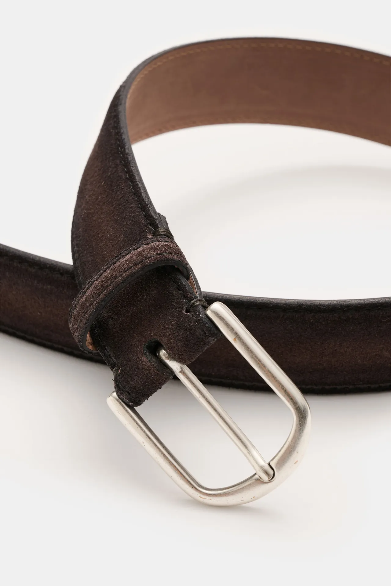 Fausto Colato - Herren - Gürtel dunkelbraun – Bild 2