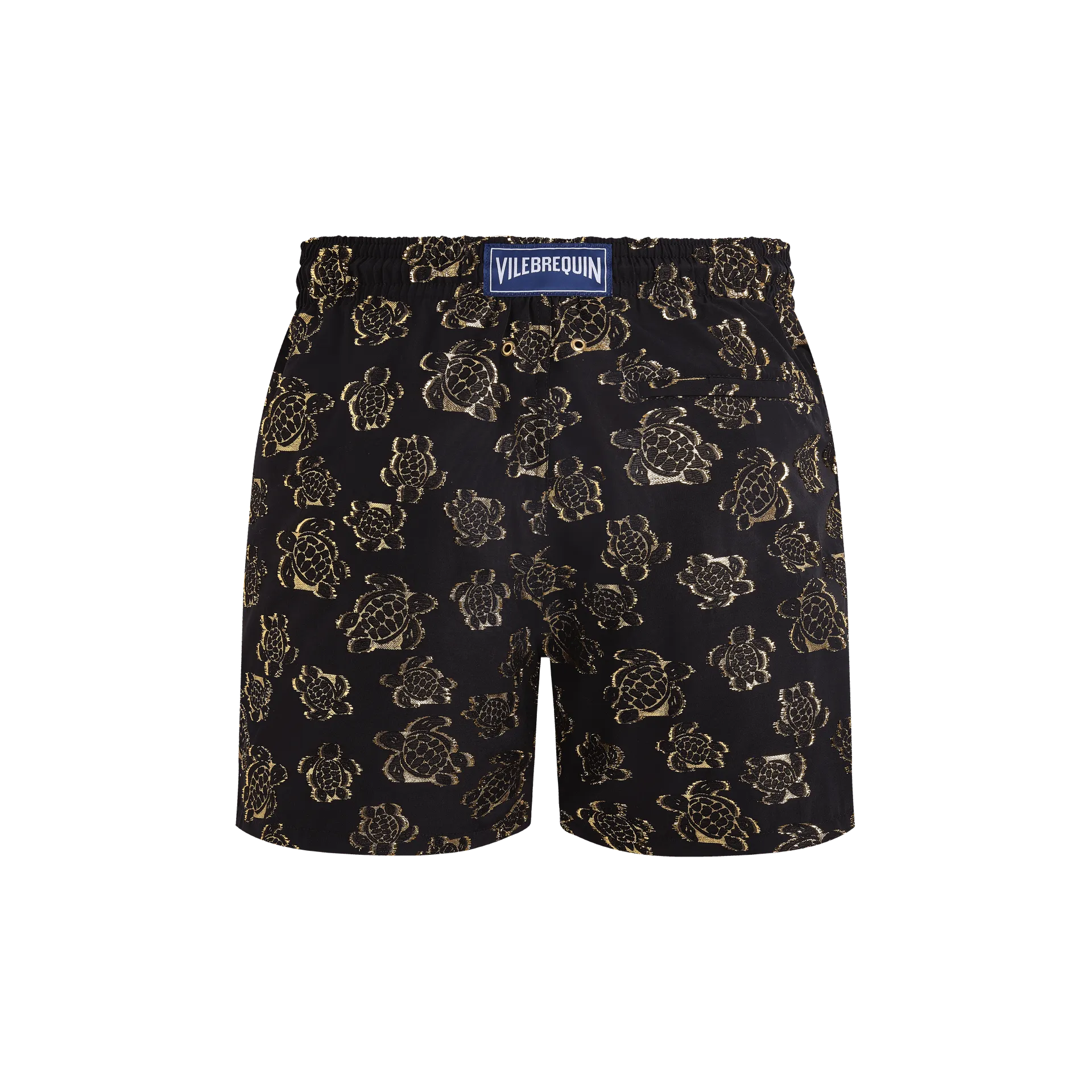 Vilebrequin Ronde Des Tortues Jacquard Badeshorts Für Herren - Moopea - Schwarz - Größe XXL – Bild 2