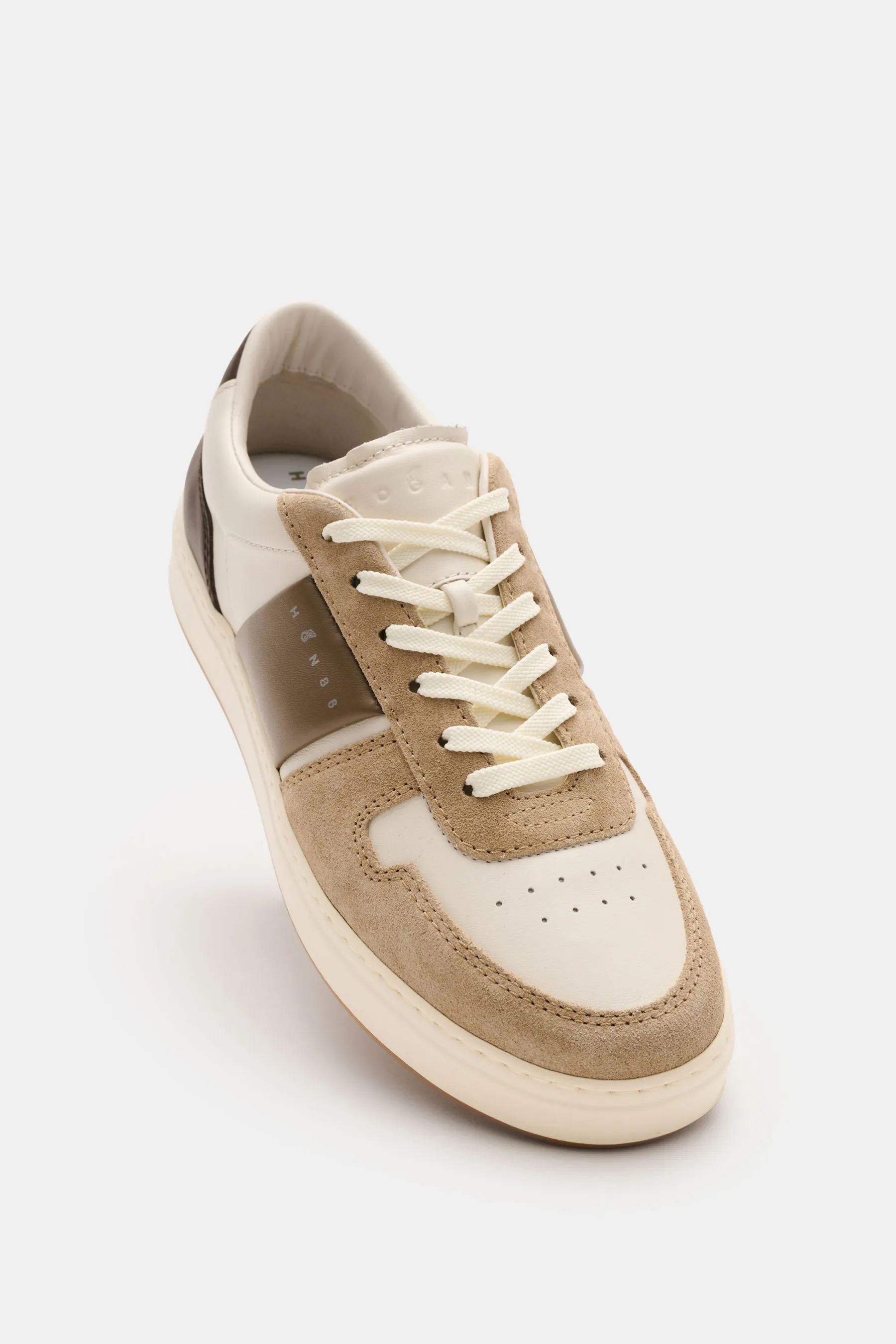 Hogan - Herren - Sneaker 'Allacciato' beige/braun/creme – Bild 3