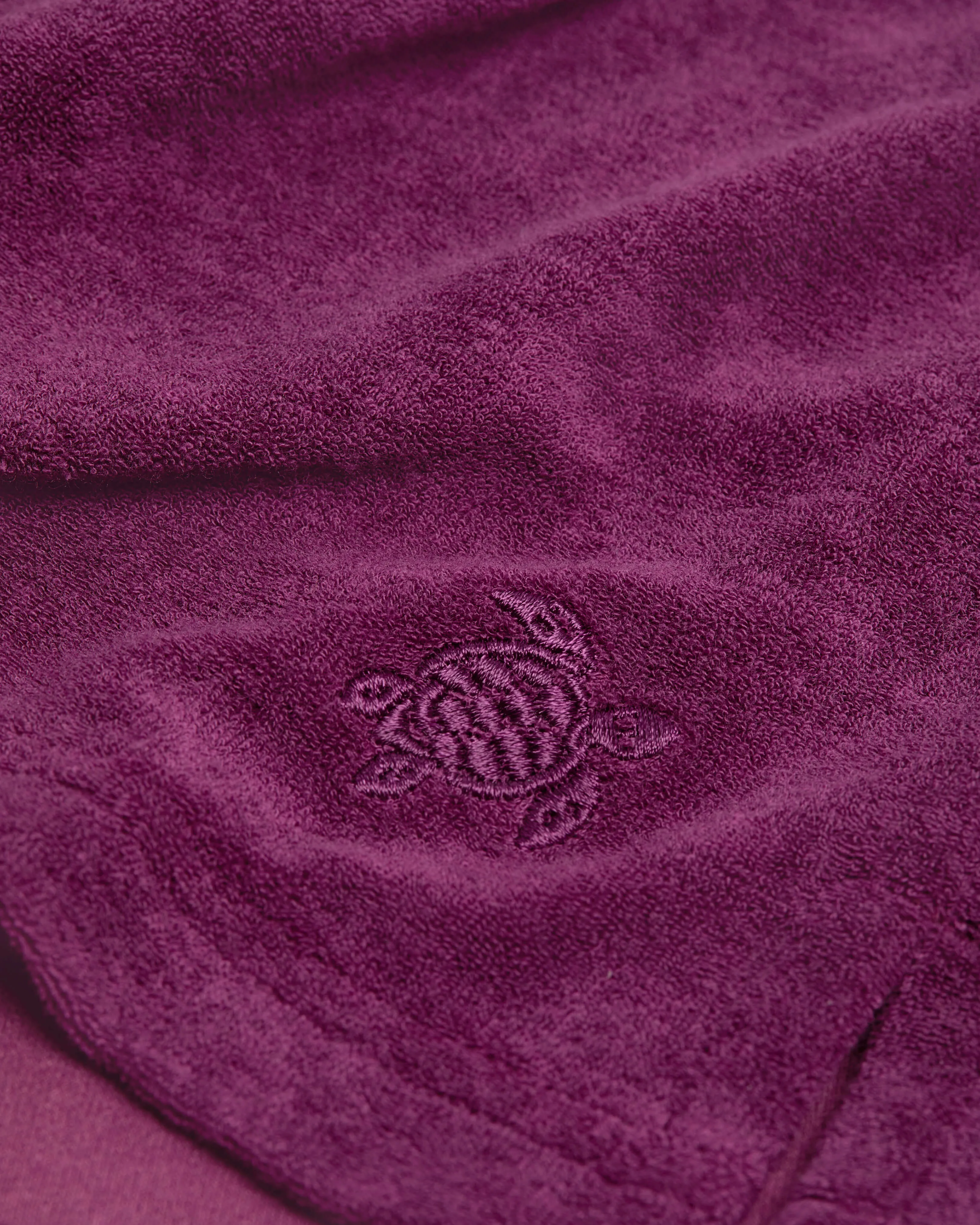 Vilebrequin - Solid Bowling-hemd Aus Frottee Für Herren - Hemd - Charli - Violett - Größe XXXL – Bild 5