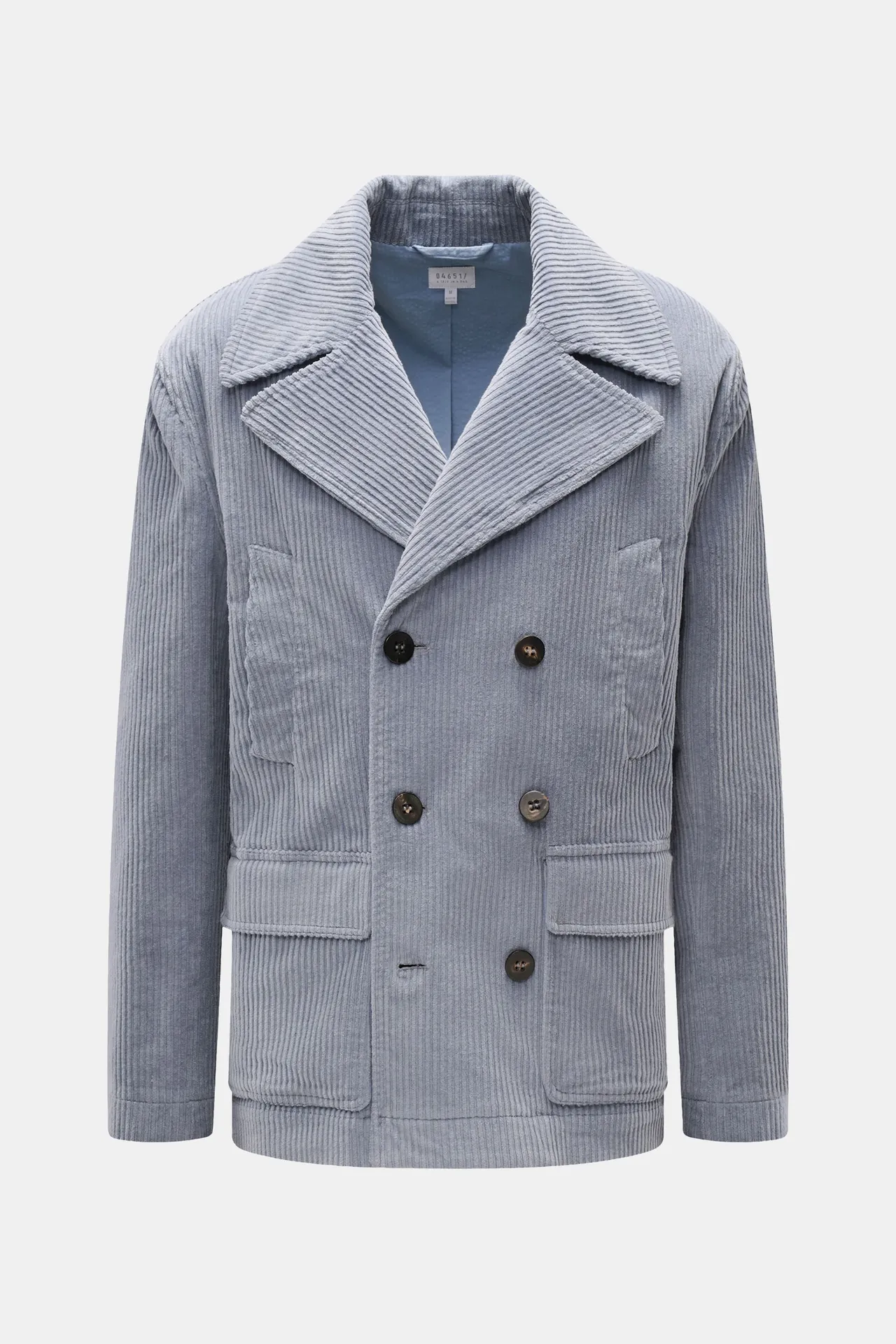 04651/ A trip in a bag - Herren - Cord-Cabanjacke rauchblau 04651/ A trip in a bag - Herren - Cord-Cabanjacke rauchblau