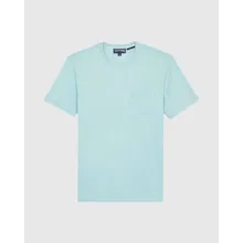 Vilebrequin - Solid T-shirt Aus Bio-baumwolle In Naturfarben Für Herren - T-shirt - Titan - Blau - Größe M Vilebrequin - Solid T-shirt Aus Bio-baumwolle In Naturfarben Für Herren - T-shirt - Titan - Blau - Größe M