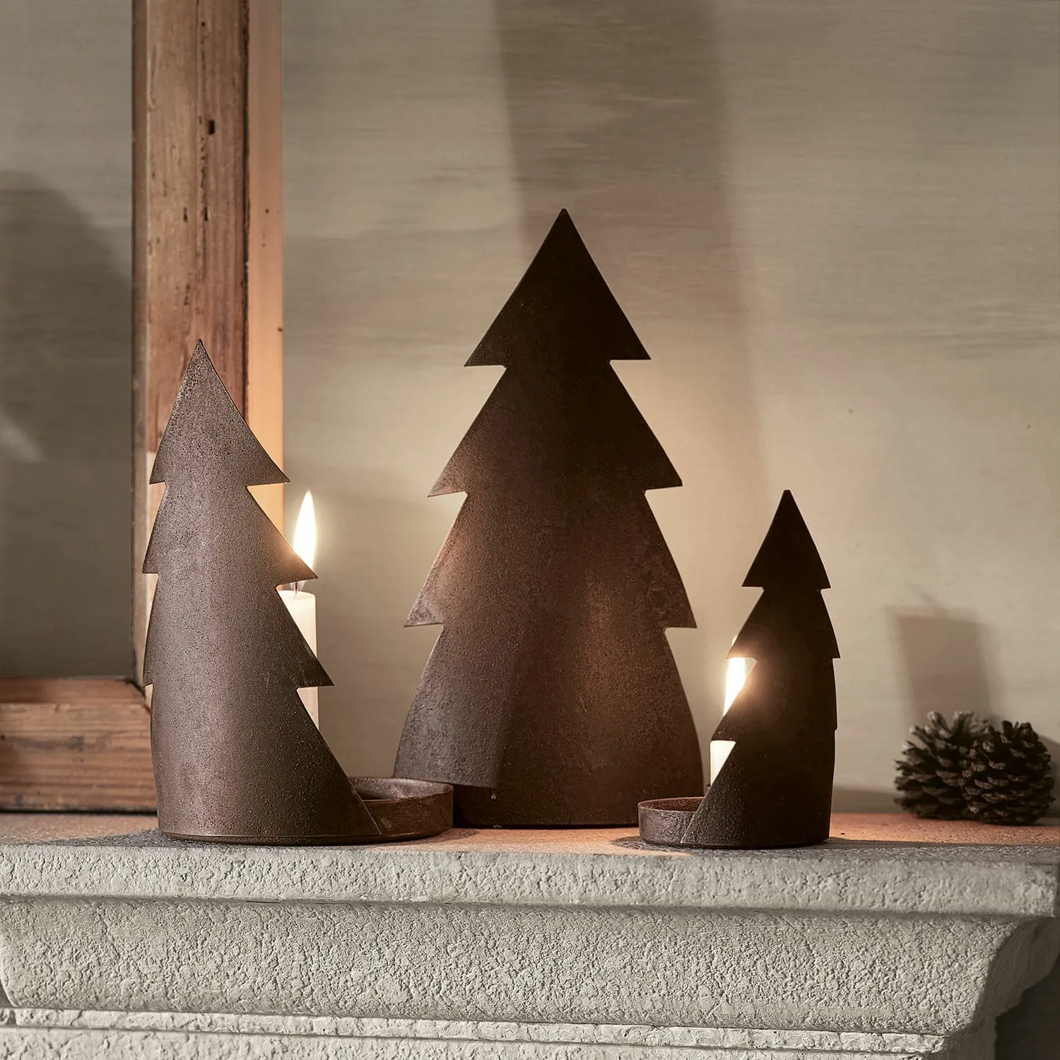 Kerzenständer 3er Set Ageville – Bild 4