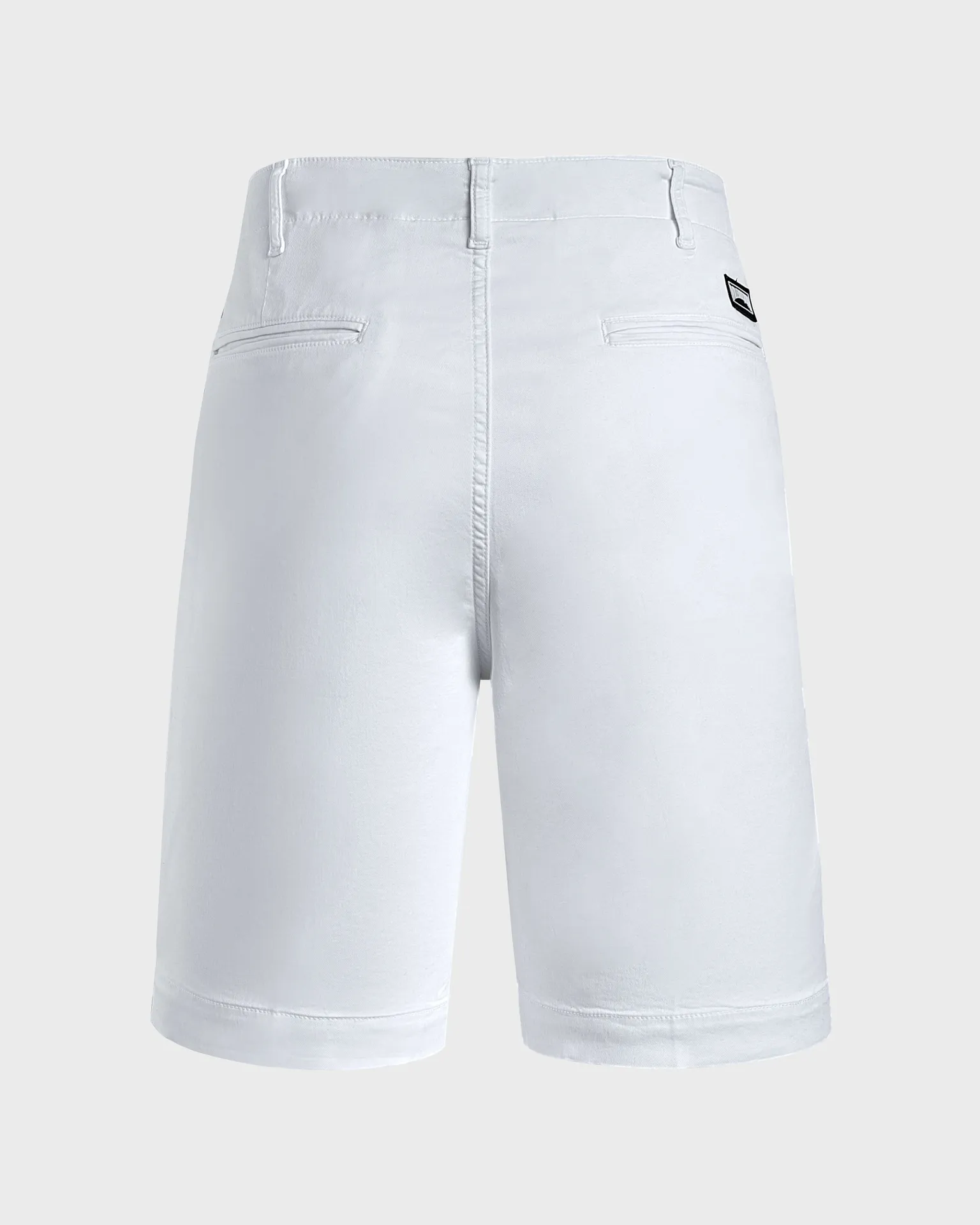 Vilebrequin - Solid Bermudashorts Aus Tencel-baumwolle Für Herren - Bermuda - Ponche - Weiss - Größe 40 – Bild 2