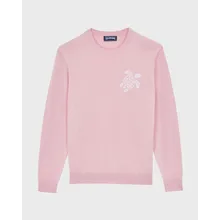 Vilebrequin - Turtle Pullover Aus Baumwolle Für Herren - Pullover - Rayol - Rosa - Größe M Vilebrequin - Turtle Pullover Aus Baumwolle Für Herren - Pullover - Rayol - Rosa - Größe M