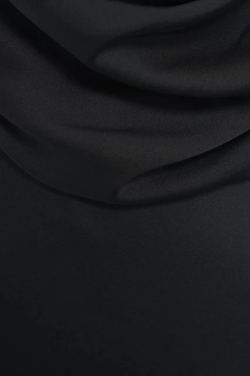 Staud - Draped maxi dress - Größe 6 - schwarz – Bild 3