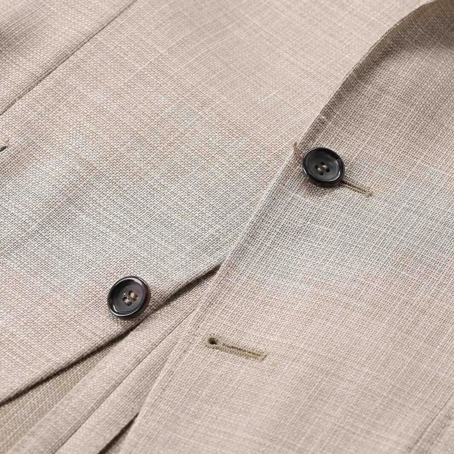 Canali - Sakko Kei aus Wollmix - Größe 50 - braun – Bild 2