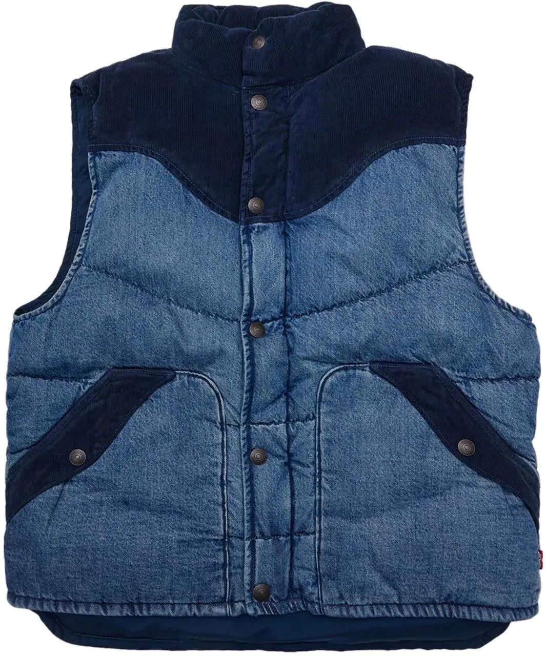 Levi%27s - Vest Wild West Med Indigo - Größe S - bunt Levi%27s - Vest Wild West Med Indigo - Größe S - bunt