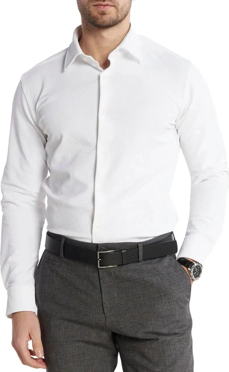 Boss - Shirts White - Größe 39 - weiß – Bild 2