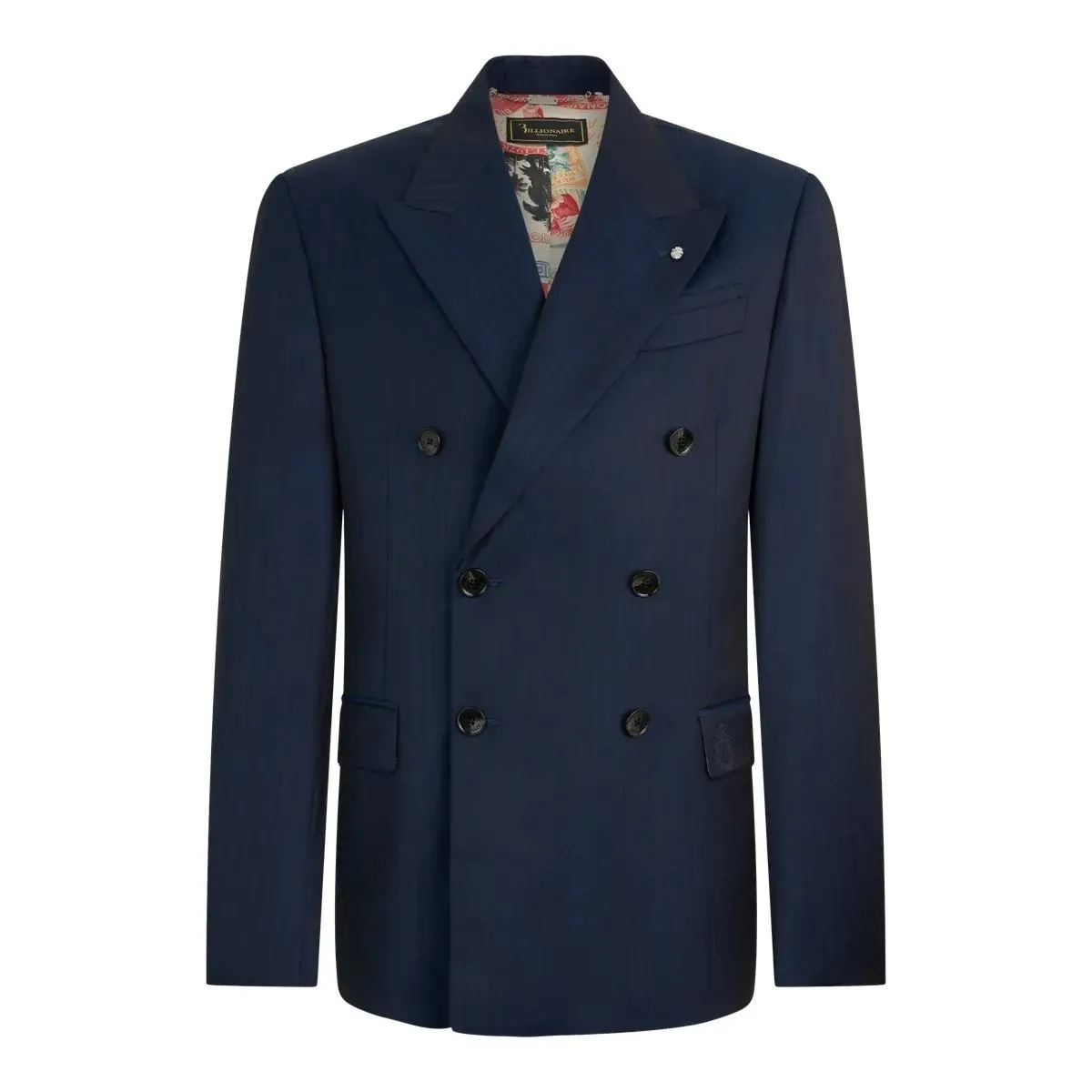 BILLIONAIRE - Double-Breasted Blazer Dandy Fit - Größe 58 HERREN - schwarz BILLIONAIRE - Double-Breasted Blazer Dandy Fit - Größe 58 HERREN - schwarz