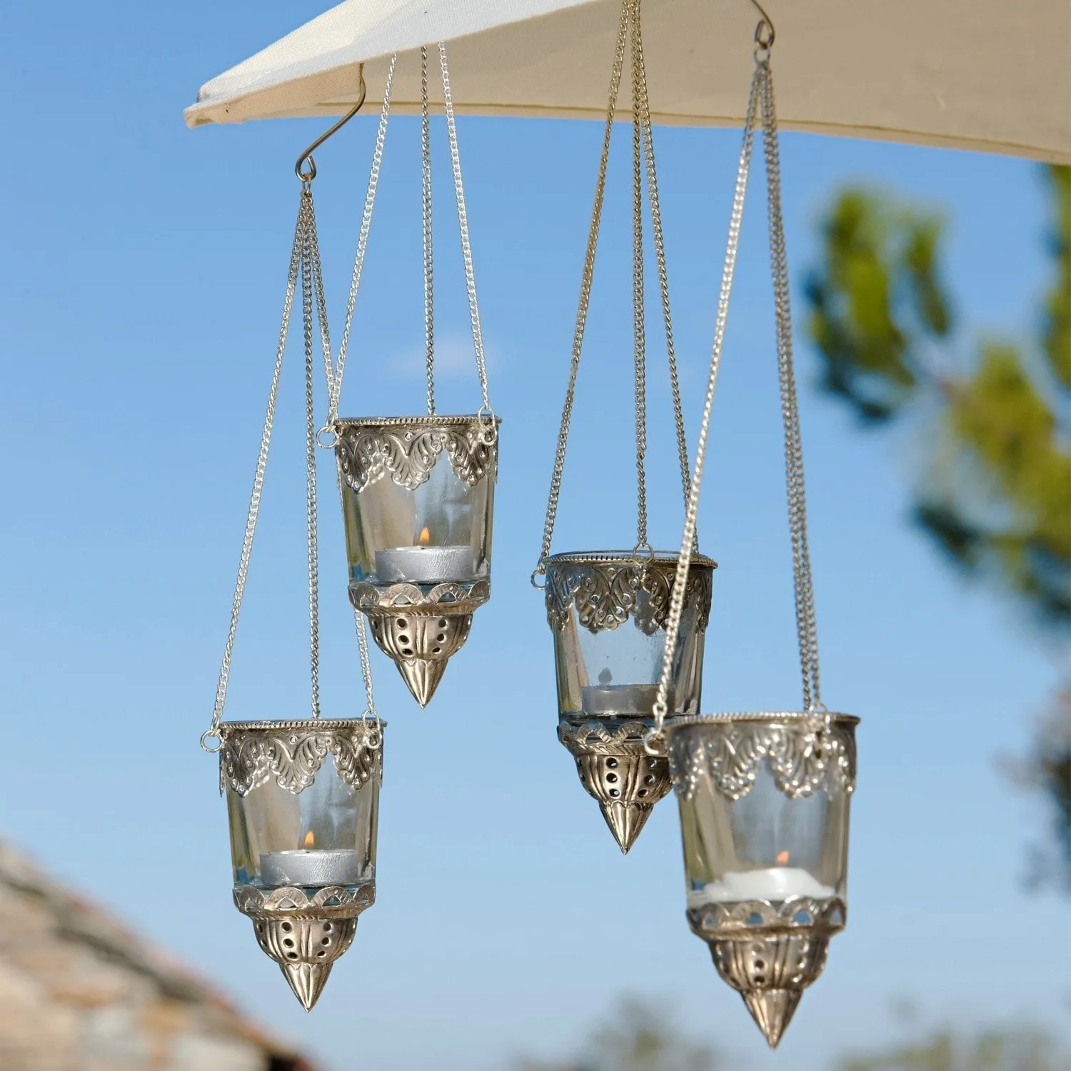 Windlichter 4er Set Céleste – Bild 2