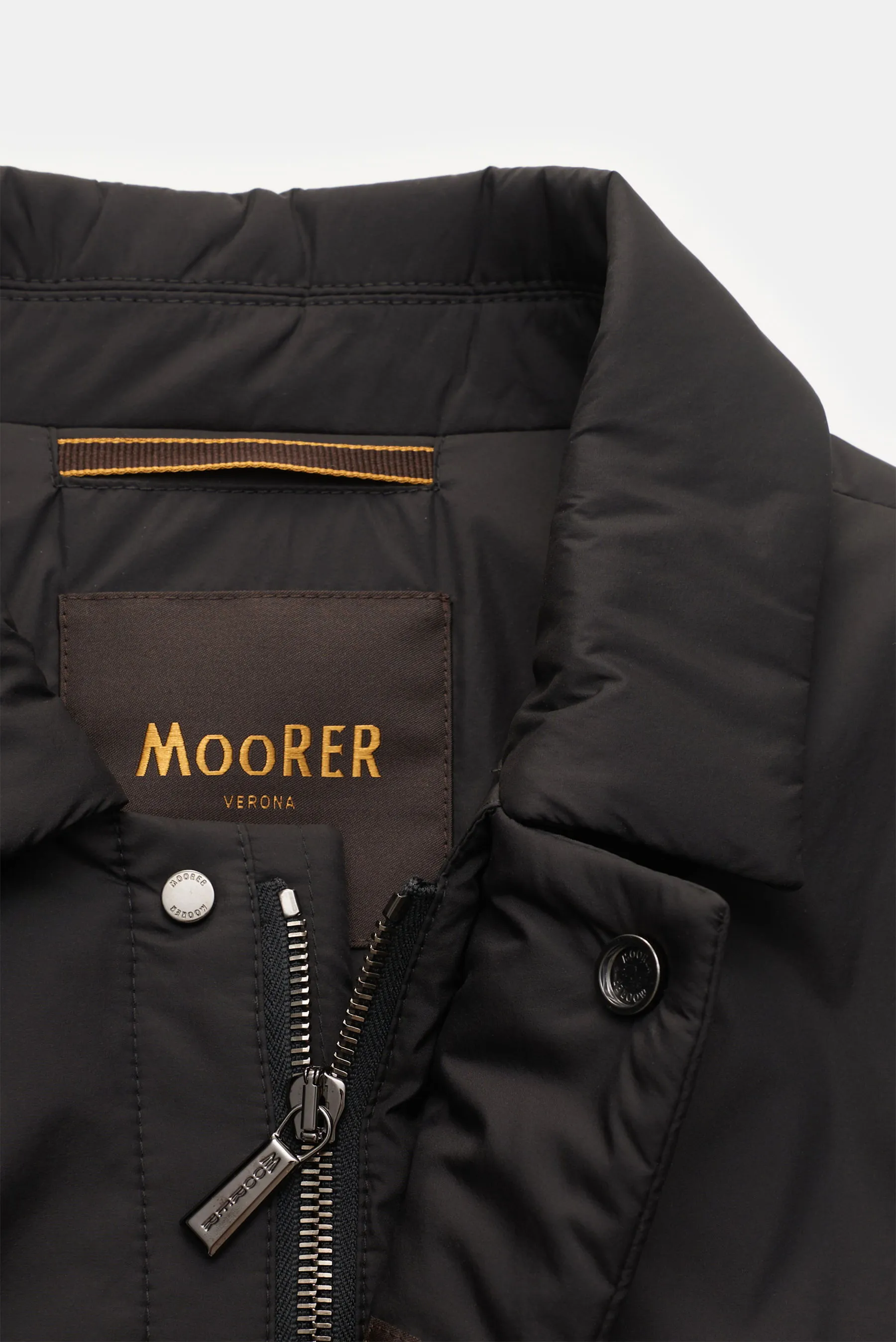 Moorer - Herren - Daunen-Kurzmantel 'Dante' schwarz – Bild 3
