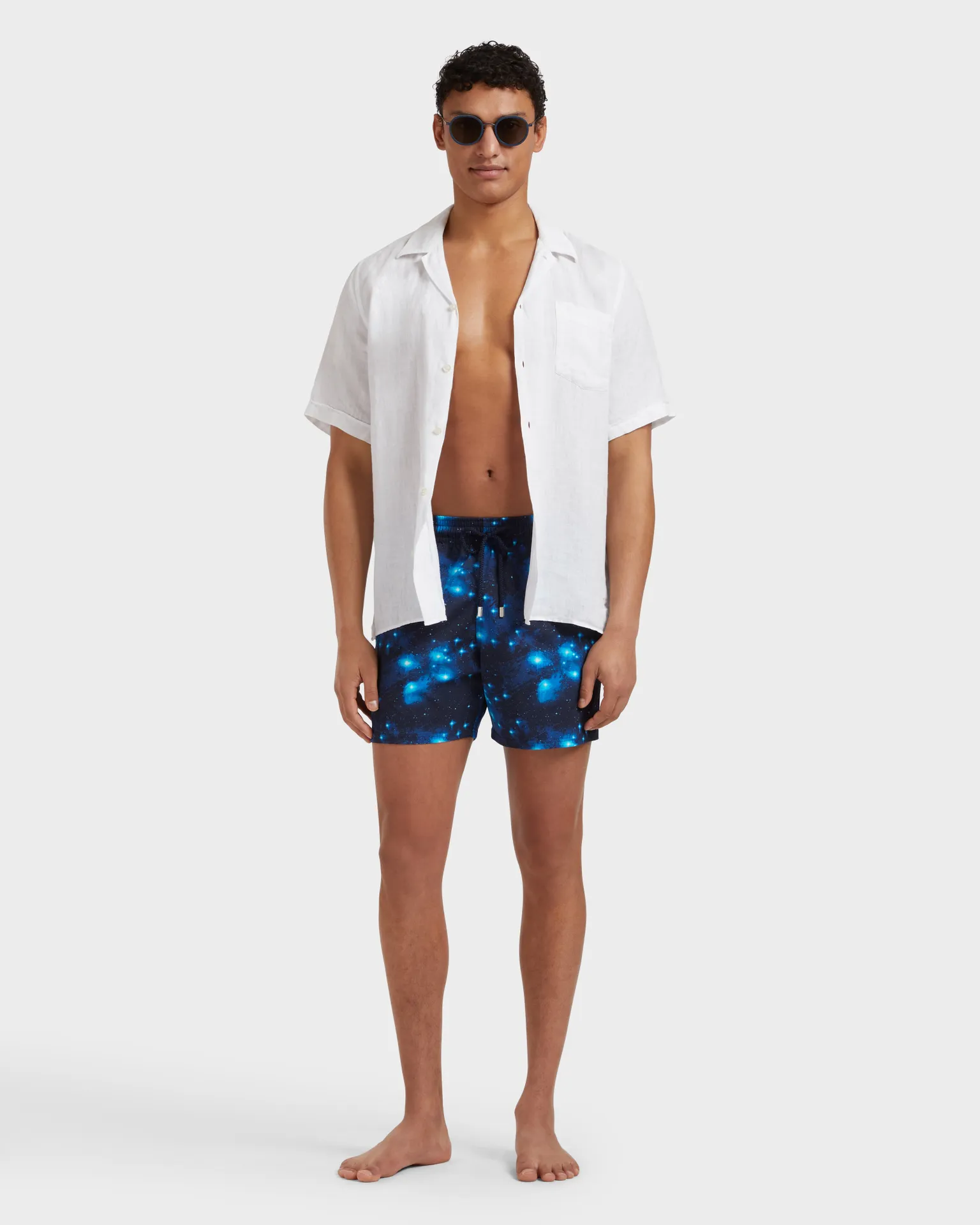 Vilebrequin - Pégase Stretch-badeshorts Für Herren - Bademode - Monrise - Blau - Größe XXL – Bild 5