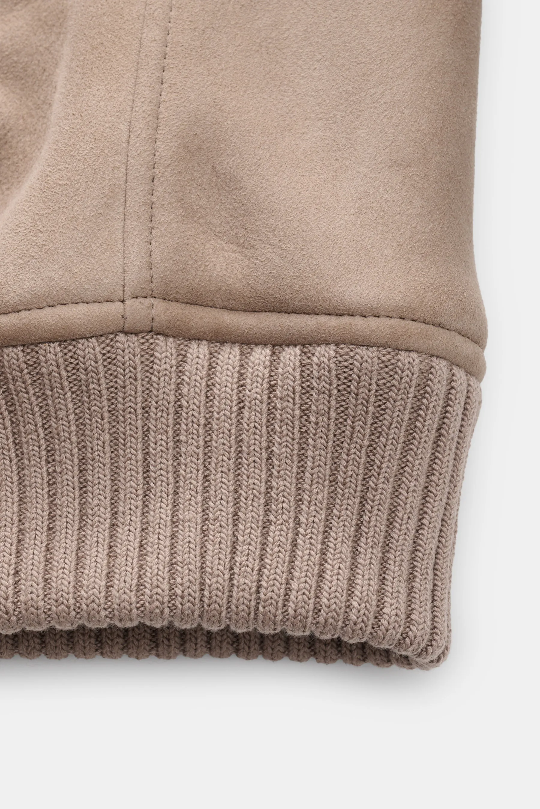 Arma - Herren - Lammfellblouson 'Gillo' taupe – Bild 5