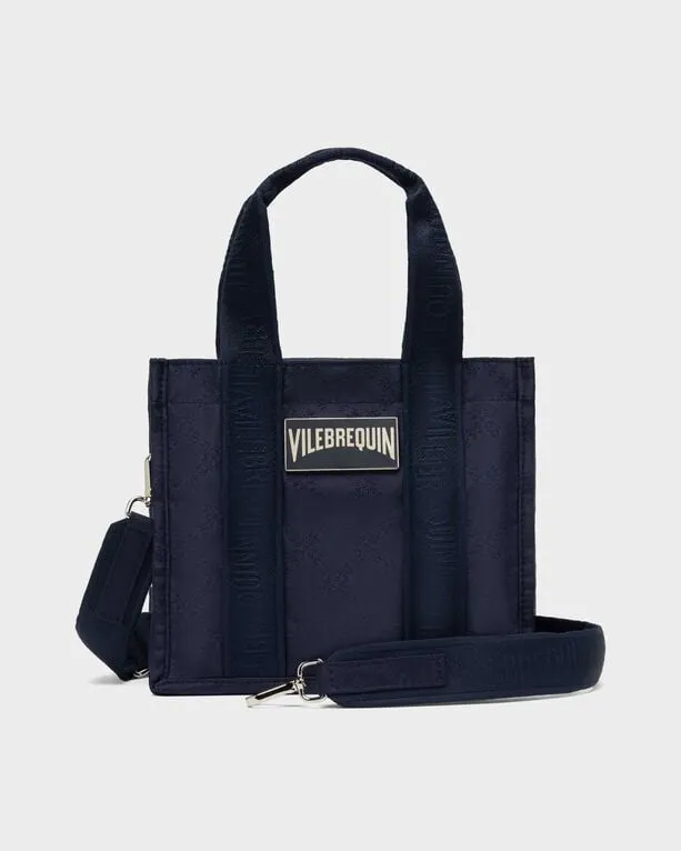 Vilebrequin - Women Mini Travel Bag Turtle Monogram Bag - Strandtasche - Bag-lady - Blau - Größe OSFA Vilebrequin - Women Mini Travel Bag Turtle Monogram Bag - Strandtasche - Bag-lady - Blau - Größe OSFA