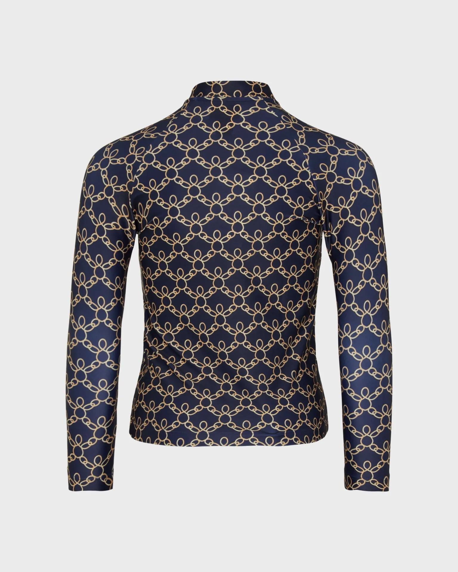 Vilebrequin - Langärmeliger Turtles Chain Rashguard Mit Reißverschluss Für Jungen - Rashguard - Ginko-zy - Blau - Größe 14 – Bild 2