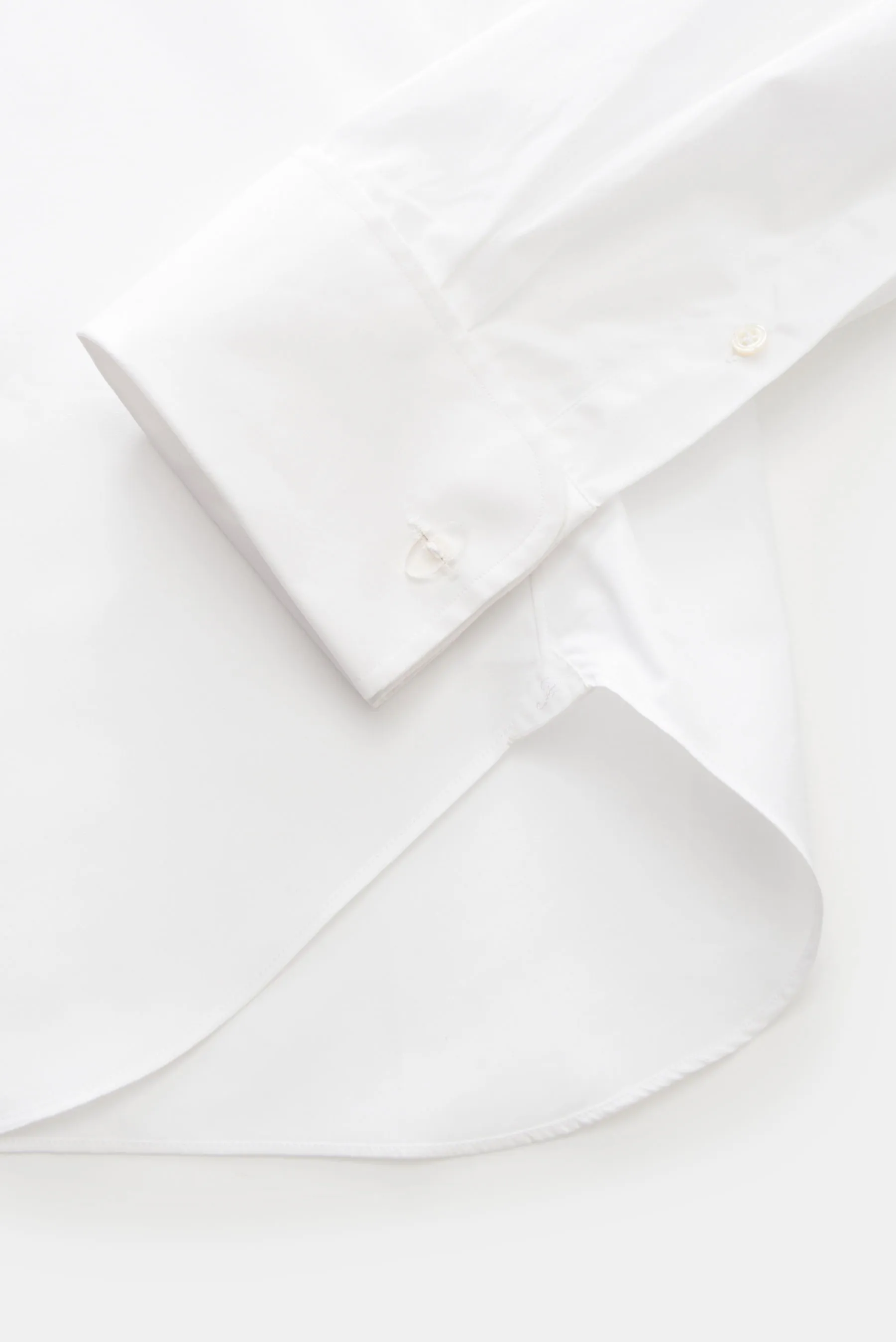 Finamore - Herren - Business Hemd 'Sergio Napoli' Haifisch-Kragen weiß – Bild 3