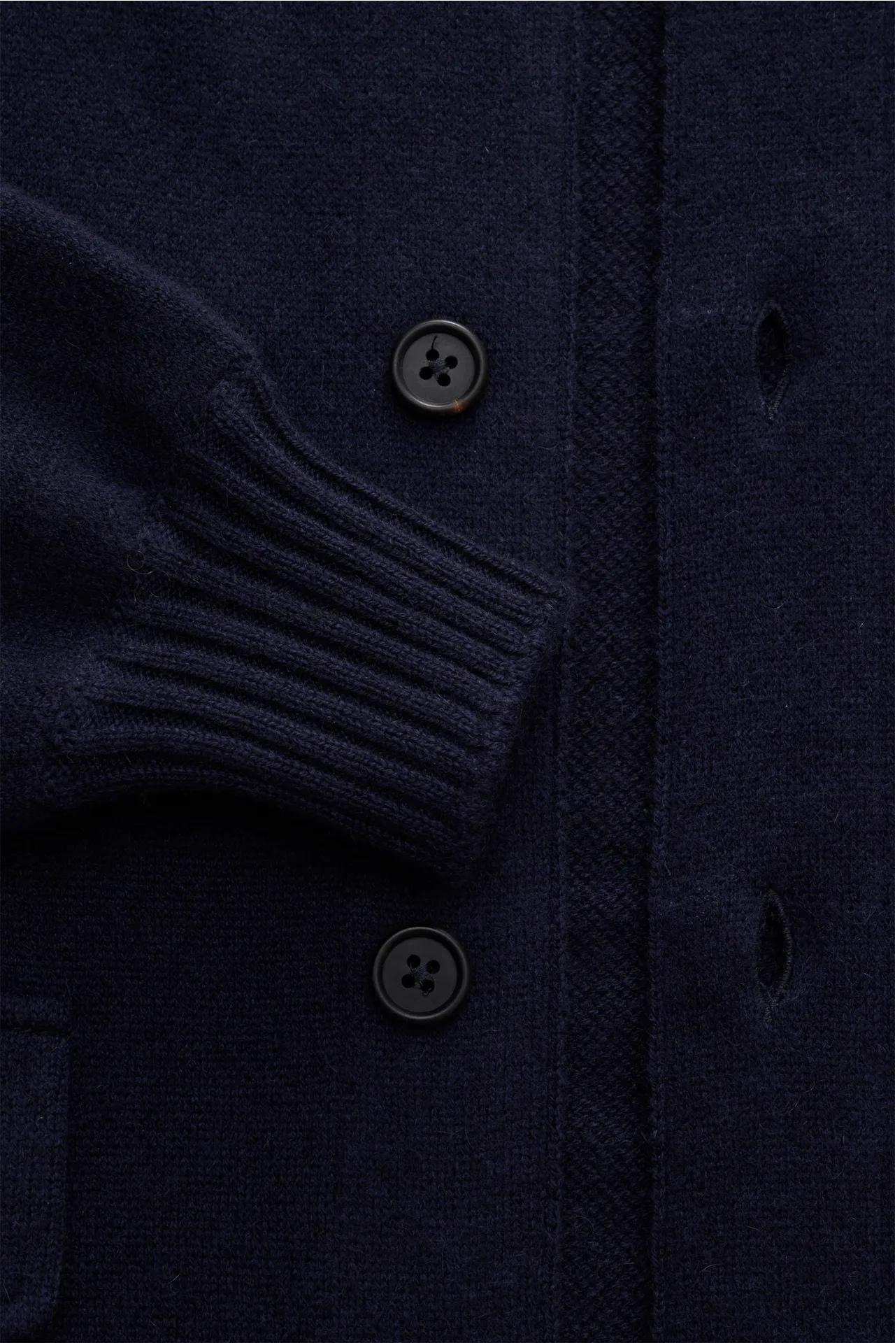 Fioroni - Herren - Cashmere Cardigan navy – Bild 3