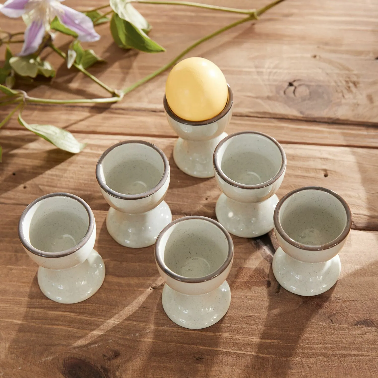 Eierbecher 6er Set Biarré – Bild 2