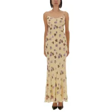 self-portrait - Long Dress With Floral Pattern - Größe 6 - beige self-portrait - Long Dress With Floral Pattern - Größe 6 - beige