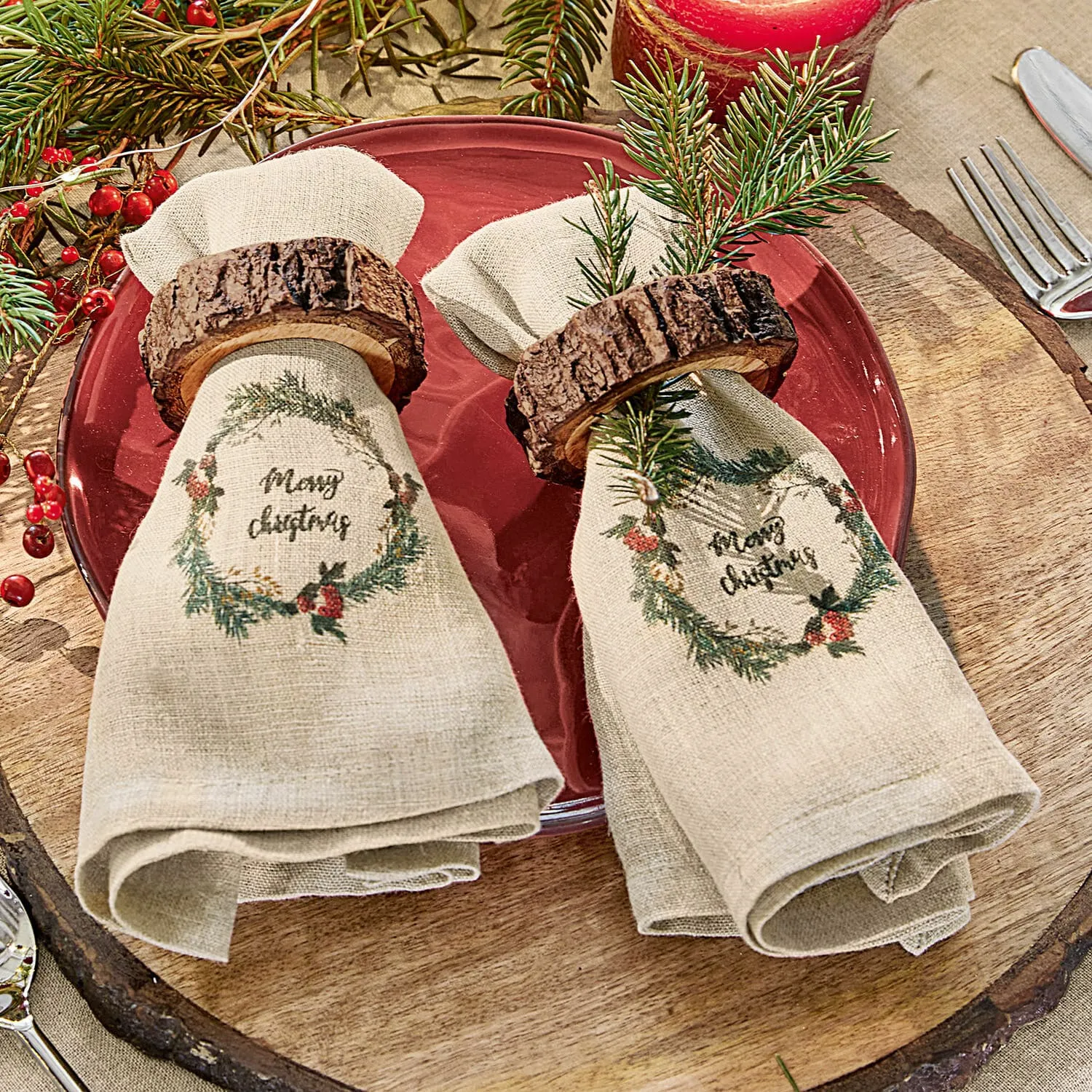 Serviette 2er Set Halofay – Bild 4