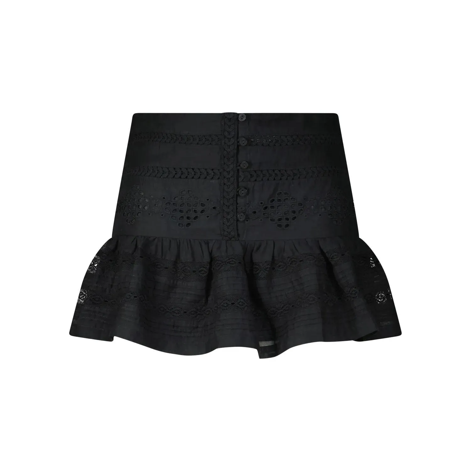 Isabel Marant - Skort mit Stickerei - Größe 36 - schwarz Isabel Marant - Skort mit Stickerei - Größe 36 - schwarz