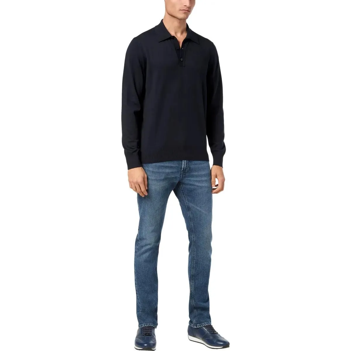 BILLIONAIRE - Pullover Crest - Größe S - blau – Bild 3